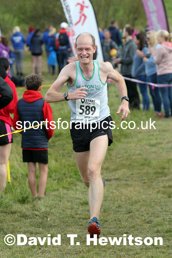 Senior mens 2021 North Eastern Harrier League, Druridge Bay. Photo: David T. Hewitson/Sports for All Pics